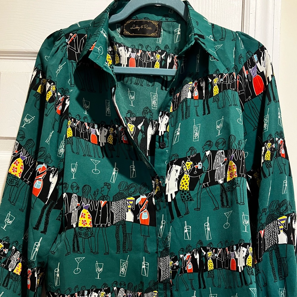 Madmen-Inspired Blouse